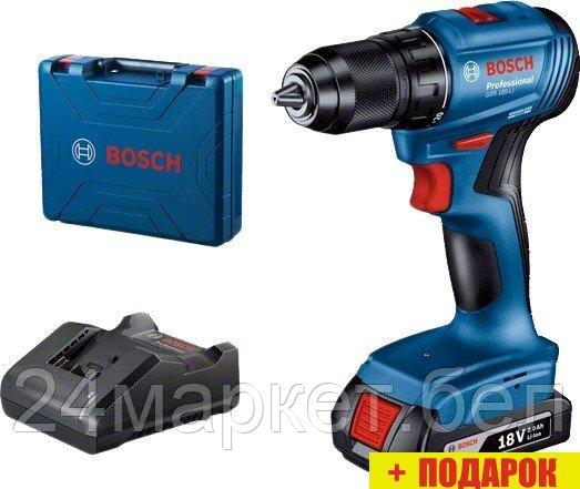 Дрель-шуруповерт Bosch GSR 185-LI Professional 06019K3001 (с 1-им АКБ, кейс) - фото 1 - id-p217194730