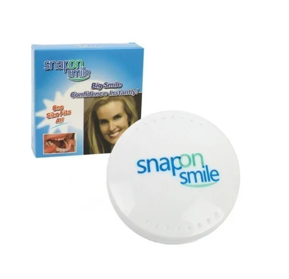 Накладные виниры для зубов Snap-On Smile/Съемные универсальные виниры 2 шт.(верх и низ) - фото 6 - id-p209249299