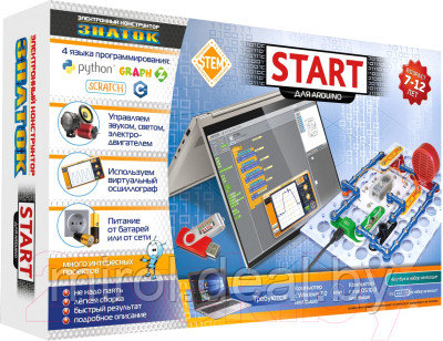 Научная игра Знаток Arduino Start / 70830 - фото 1 - id-p217196231