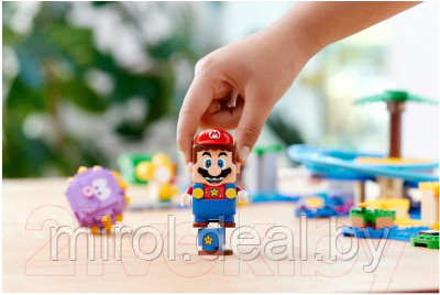 Конструктор Lego Super Mario Пляжное веселье огромного ежа / 71400 - фото 9 - id-p217199691