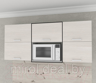 Шкаф навесной для кухни Интерлиния Компо ВШ60-720-1дг МП - фото 2 - id-p217195871
