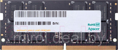 Оперативная память DDR4 Apacer ES.08G21.GSH - фото 1 - id-p217205065