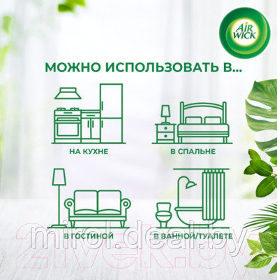 Сменный блок для освежителя воздуха Air Wick Airwick Freshmatic Refill White Flowers - фото 6 - id-p217197043