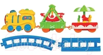Железная дорога игрушечная Голубая стрела Карусель / 87165 - фото 1 - id-p217208389