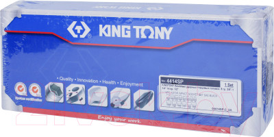 Набор головок слесарных King TONY 4414SP - фото 4 - id-p217202846