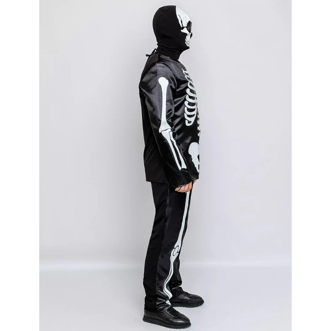 Мужской карнавальный костюм на Хэллоуин Скелет - фото 2 - id-p217230010