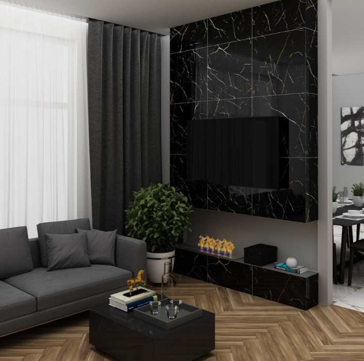 600*600*9 Gres W Maxx black marble higt glossy (4/1,44) - фото 6 - id-p217227328