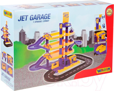 Паркинг игрушечный Полесье Jet 4-уровневый с дорогой / 40220 - фото 2 - id-p217221694