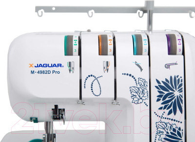 Оверлок Jaguar M-4982D Pro - фото 4 - id-p217235420