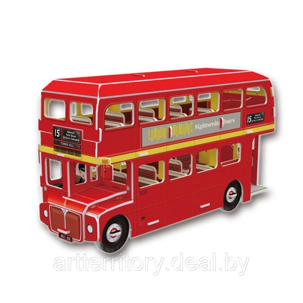 Конструктор 3D пазл. Лондонский двухэтажный автобус (Великобритания), Cubic Fun - фото 3 - id-p217254263