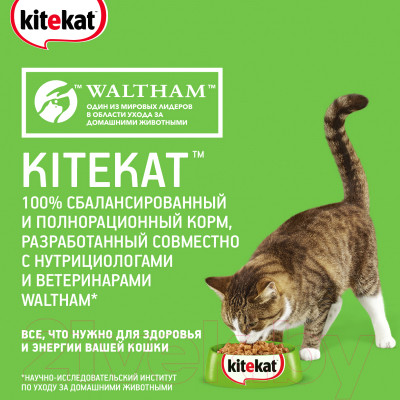 Сухой корм для кошек Kitekat Телятинка аппетитная - фото 6 - id-p217237765