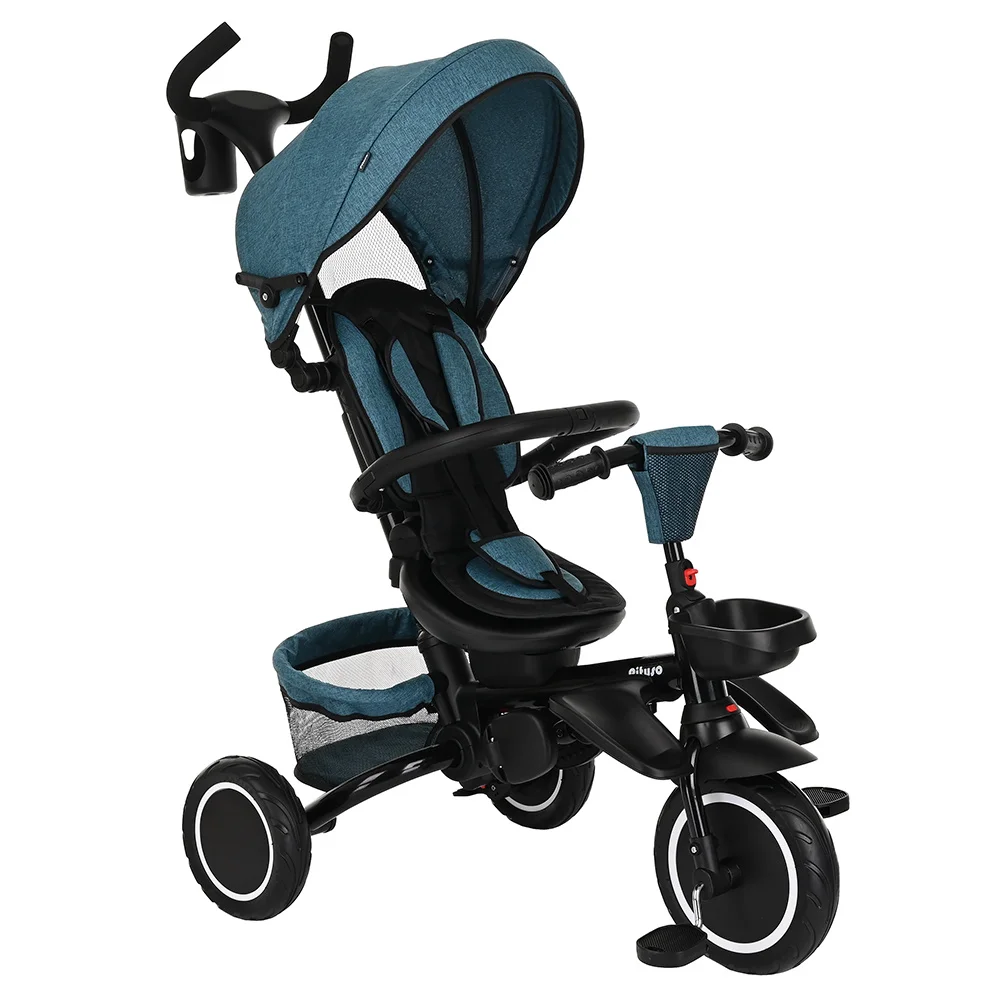 Велосипед трехколесный PITUSO Elite Plus JY-T05Plus-Teal - фото 1 - id-p217258407