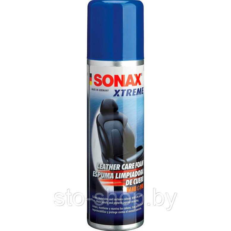 Пенный очиститель с пчелиным воском для кожи Sonax Xtreme NanoPro 250мл - фото 2 - id-p31182717