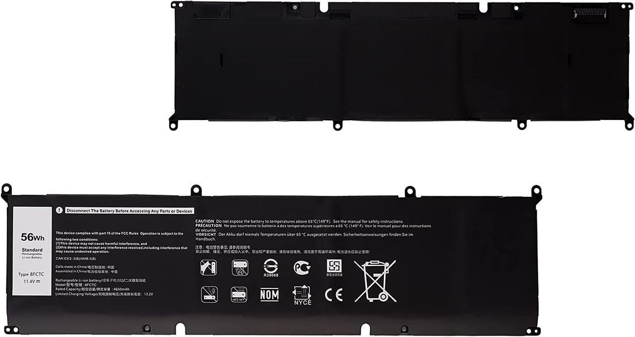 Оригинальный аккумулятор (батарея) для ноутбука Dell Alienware M15 R3, M17 R3 (P8P1P) 11.4V 56Wh - фото 1 - id-p217258874
