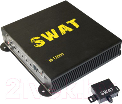 Автомобильный усилитель Swat M-1.1000 - фото 1 - id-p217267723