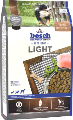 Сухой корм для собак Bosch Petfood Light - фото 1 - id-p217261158