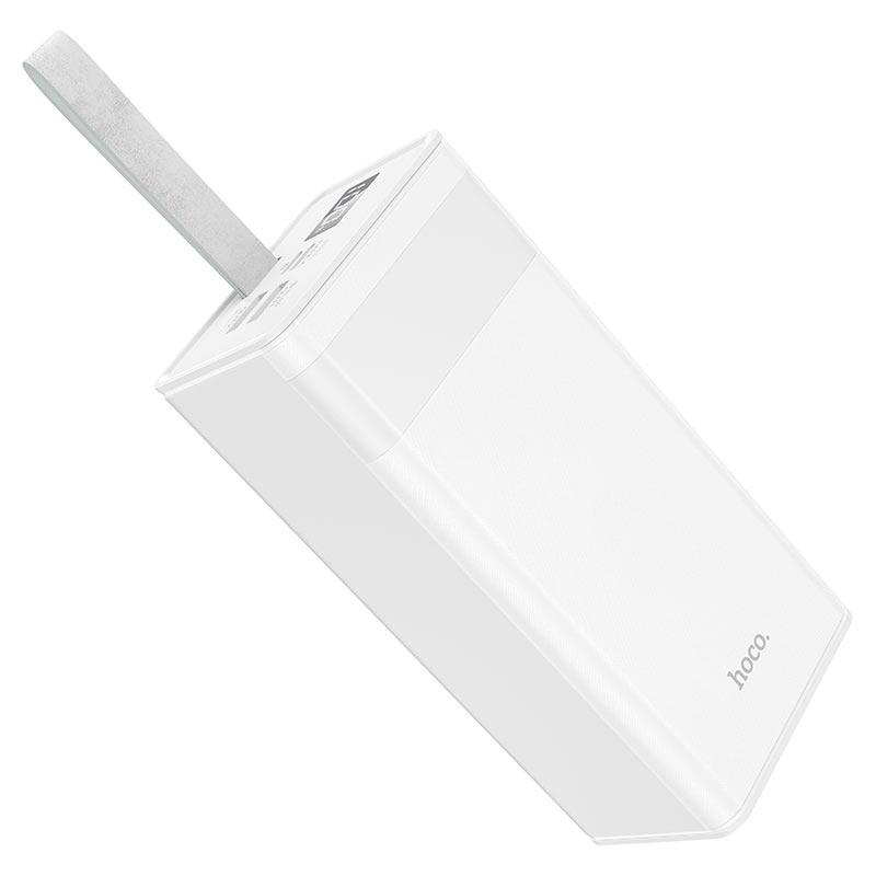 Внешний аккумулятор 40000mAh - Hoco J86, 5-12V, 3A, 148W, 2xUSB(QC 22.5W)+Type-C(PD 20W), с дисплеем, белый - фото 3 - id-p59177080