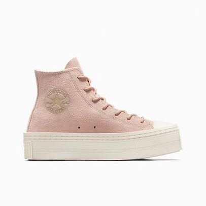 Кеды женские Converse Chuck Taylor All Star Modern Lift розовый A04663C - фото 3 - id-p217174785