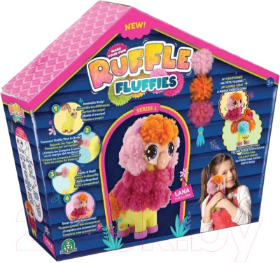 Набор для творчества Ruffle Fluffies Лама Лана HUN1819 - фото 1 - id-p217308282