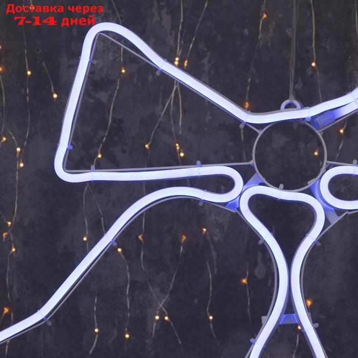 Фигура из неона "Колокольчик", 60х50 см, 3 метра, 360 LED, 220V, СИНИЙ - фото 2 - id-p216943693