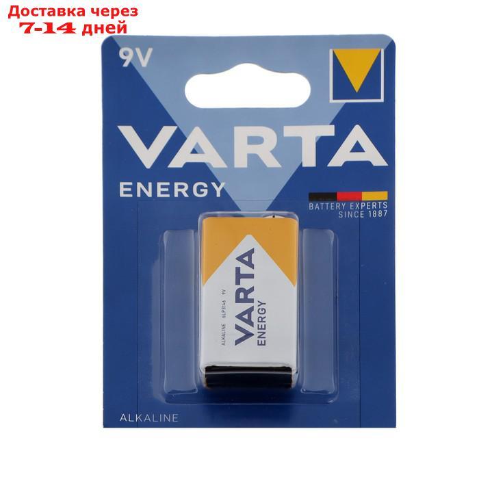 Батарейка алкалиновая Varta Energy, 6LR61-1BL, 9В, крона, блистер, 1 шт. - фото 3 - id-p216942660