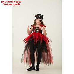 Карнавальный костюм "Пиратка", сделай сам, корсет, ленты, брошки, аксессуары