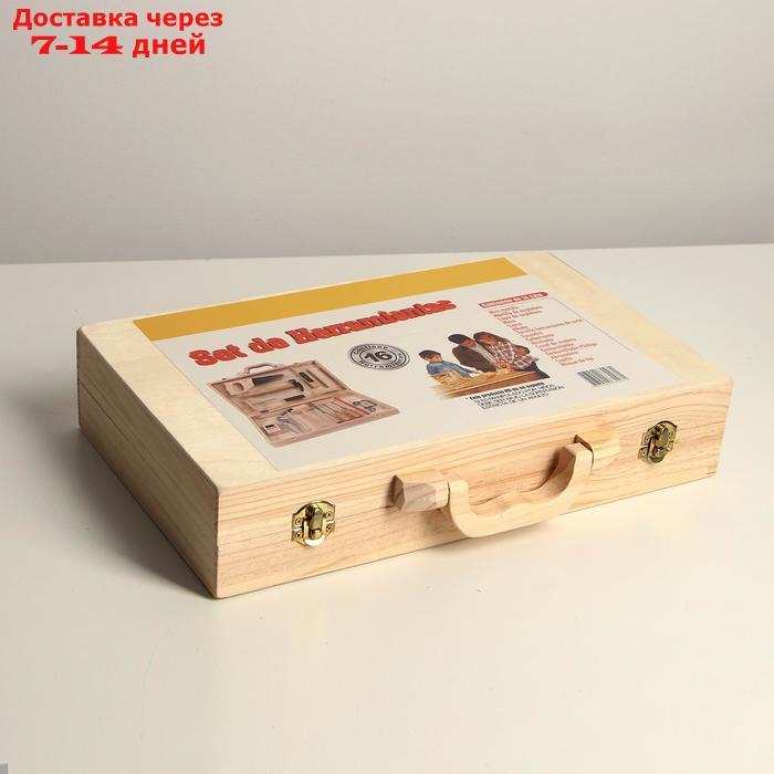 Игровой набор "Плотник", 36,5 × 22 × 7,5 см - фото 3 - id-p216942786