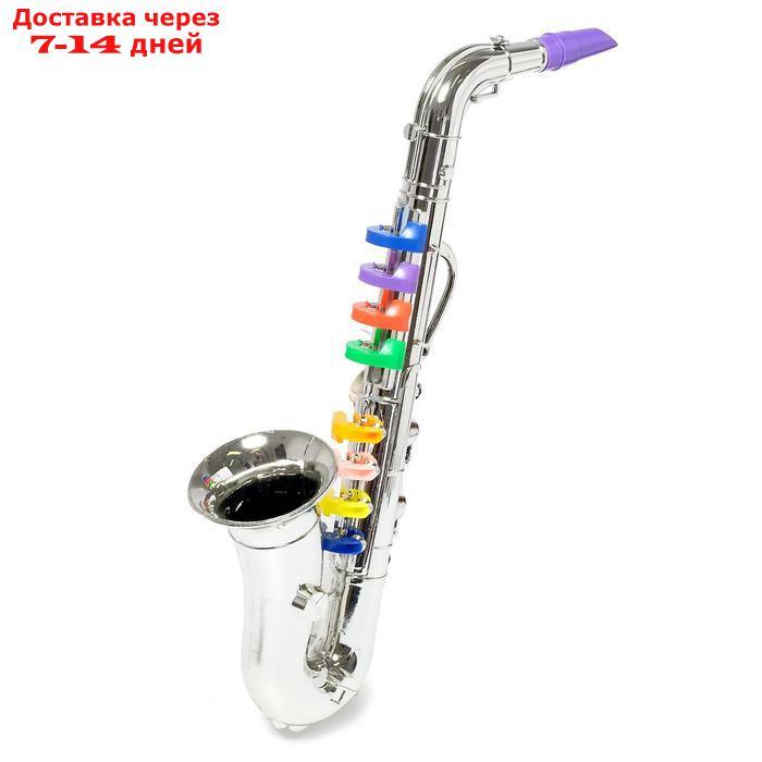 Игрушка музыкальная "Саксофон", цвета МИКС - фото 4 - id-p216942792