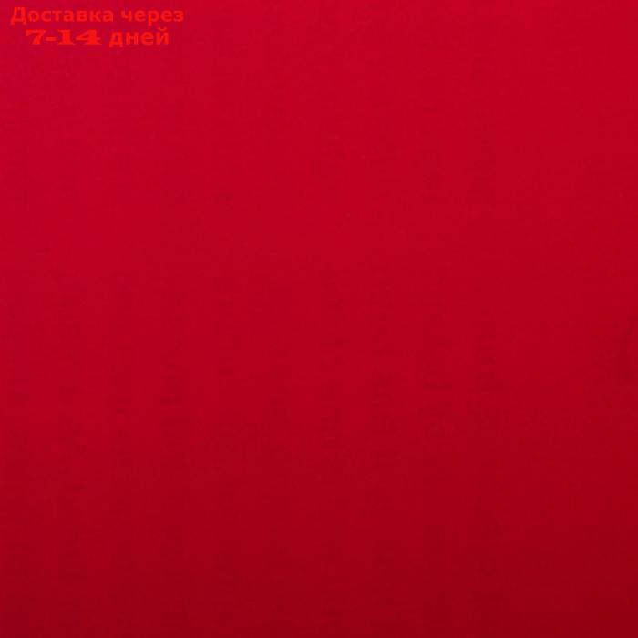 Плёнка матовая двухсторонняя "Газета на белом" красный, 0,58 х 10 м - фото 4 - id-p216944118