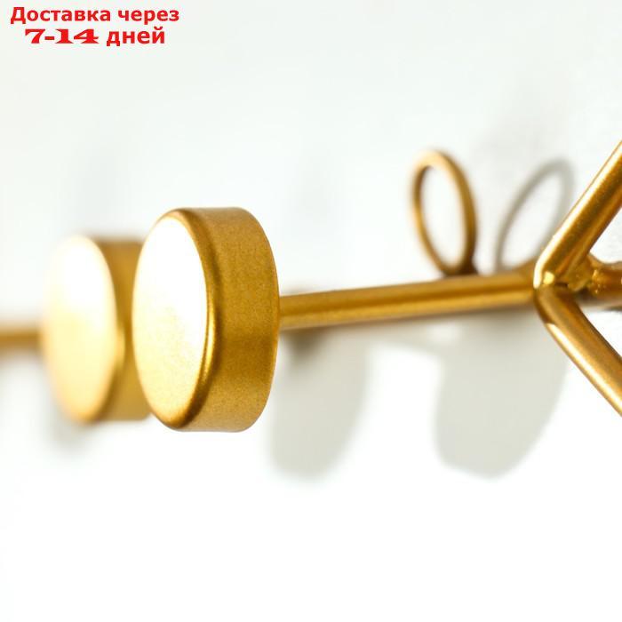 Крючки декоративные металл "Стрела" золото 5,5х40 см - фото 3 - id-p216948295
