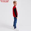 Джемпер для мальчика MINAKU: Casual Collection KIDS цвет красный, рост 128, фото 2