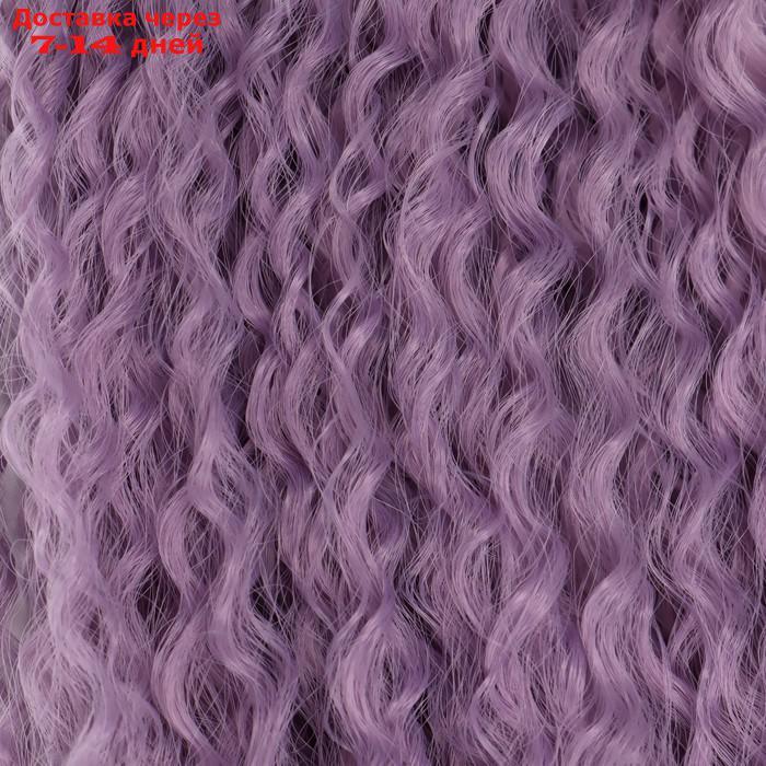 САМБА Афрокудри, 60 см, 270 гр, цвет фиолетовый(HKBТ2403) - фото 3 - id-p216948392