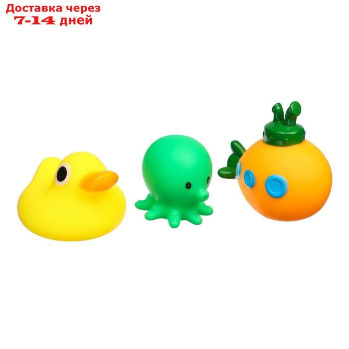 Набор игрушек для игры в ванне "Пупс 2", +7 предметов, цвет МИКС - фото 3 - id-p216947441