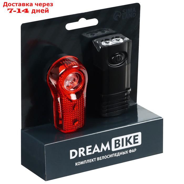 Комплект велосипедных фонарей Dream Bike, JY-7045+JY-173A - фото 2 - id-p216947505