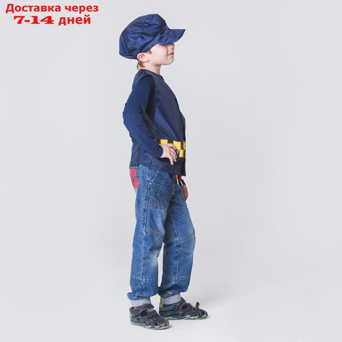 Детский карнавальный костюм "Таксист", р-р 32-34, 5-10 лет - фото 3 - id-p216943182
