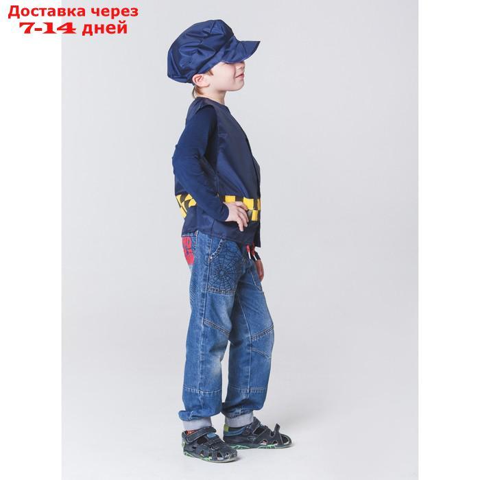 Детский карнавальный костюм "Таксист", р-р 32-34, 5-10 лет - фото 7 - id-p216943182