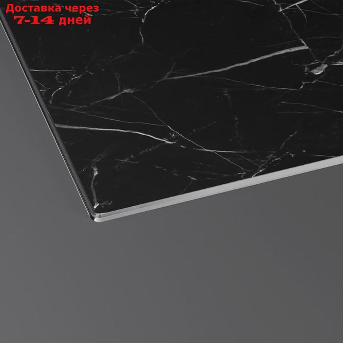 Доска разделочная Доляна "Чёрный мрамор", 30×20 см - фото 3 - id-p216946149