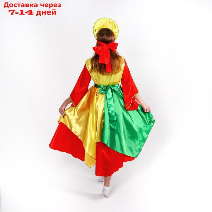 Карнавальный костюм "Лето", платье, кокошник, р. 50-52 - фото 5 - id-p216943201