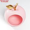Сувенир полистоун подставка "Розовое яблоко" 20,5х16х18 см, фото 5