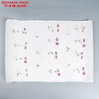 Бумага ручной работы с цветами и травами "Вишенки" 55х80 см