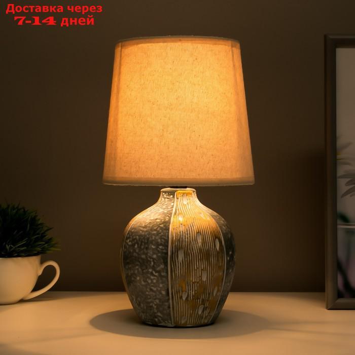 Настольная лампа 16563/1GR E14 40Вт зелено-золотой 15,5х15,5х30 см - фото 3 - id-p216946377