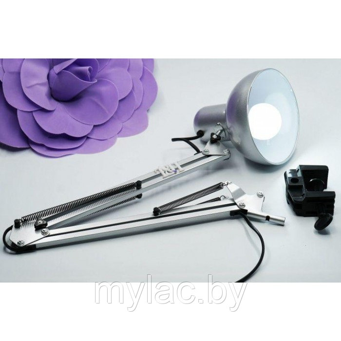 Лампа настольная для бликов ТН-800 цвет серебро + лампочка - фото 1 - id-p217327158