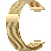 Браслет Rumi Milanese loop для Huawei Watch FIT 2 Золотистый