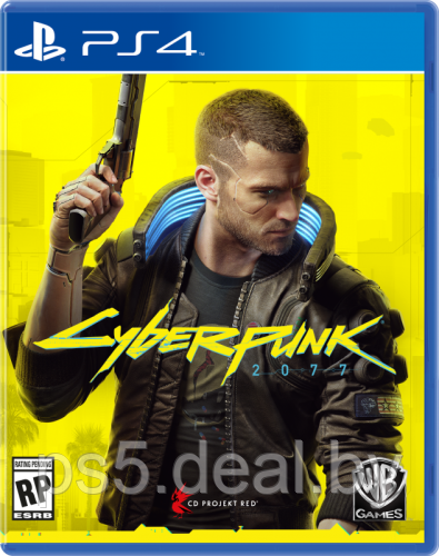 PS4 Уценённый диск обменный фонд Киберпанк 2077 PS4 \ Cyberpunk 2077 для Playstation 4 - фото 1 - id-p217327313