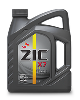Моторное масло ZIC X7 LS 5W30 6L