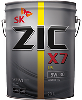 Моторное масло ZIC X7 LS 5W30 20L