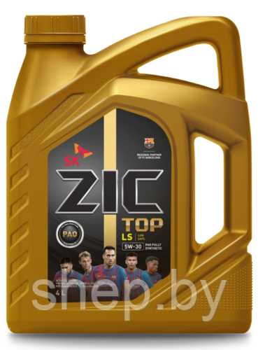 Моторное масло ZIC TOP LS 5W30 4L - фото 1 - id-p217327752