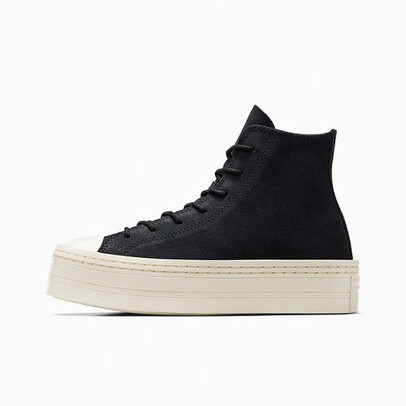 Кеды женские Converse Chuck Taylor All Star Modern Lift черный A05285C - фото 2 - id-p217174838