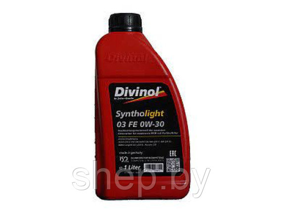 Моторное масло DIVINOL SYNTHOLIGHT 03 FE 0W30 1L - фото 1 - id-p217328374