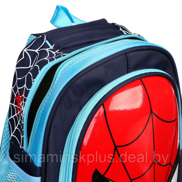 Рюкзак детский, Текстиль, ПВС, 26 х 12 х 30, Человек паук, MARVEL - фото 4 - id-p217328504